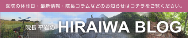 院長平岩のHIRAIWA BLOG